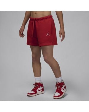 Nike Shorts Brooklyn Fleece – Donna - Rosso