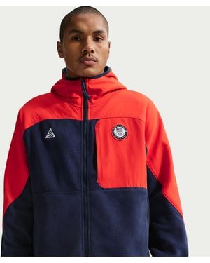 Nike Acg X United States Olympic Team Full-Zip Jacket - Red
