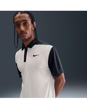 Nike Victory+ Dri-Fit Golf Polo - Blue
