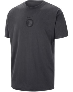 Nike T-Shirt Golden State Warriors Premium Essentials Nba – Uomo - Grigio