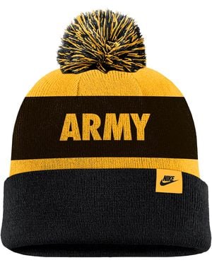 Nike West Point Army Knights Ncaa Knit Beanie - Yellow