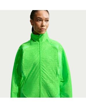 Nike Sportswear Oversized Lace Track Jacket - Green