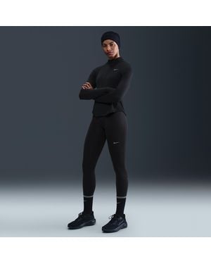 Nike Tempo High-Waisted 7/8 Running Leggings - Blue