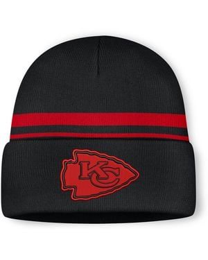 Nike Kansas City Chiefs Primetime Utility Nfl Cuffed Beanie - Black