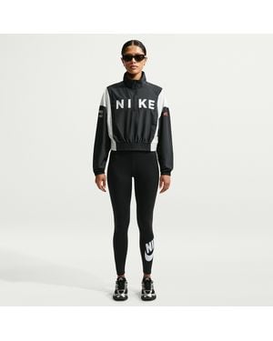 Nike Sportswear Classics High-Waisted Graphic Leggings - Black