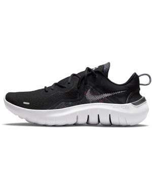 Nike Flex Run 2021 Road Running Shoes - Black