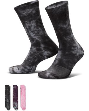 Nike Everyday Plus Festival Crew Socks (3 Pairs) - Black