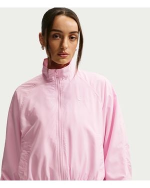 Nike Sportswear Oversized Uv Track Jacket - Pink