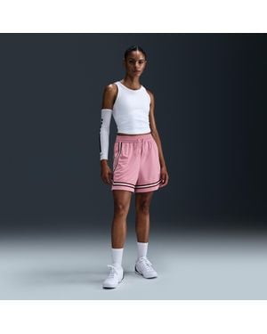 Nike Shorts Da Basket 13 Cm Dri-Fit Crossover – Donna - Rosa