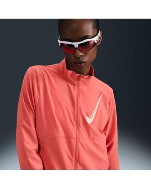 Nike Swoosh Dri-Fit Running Jacket - Red