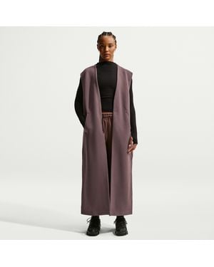 Nike Sportswear Tech Fleece Oversized Sleeveless Duster - Brown