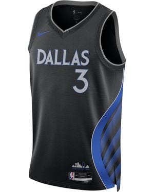 Nike Anthony Davis Dallas Mavericks City Edition Nba Swingman Jersey - Black
