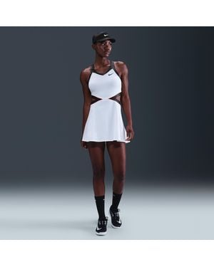 Nike Court Slam Dri-Fit Tennis Dress - Blue