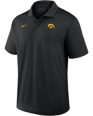 Nike Iowa Primetime Victory Plus Dri-Fit College Polo - Black