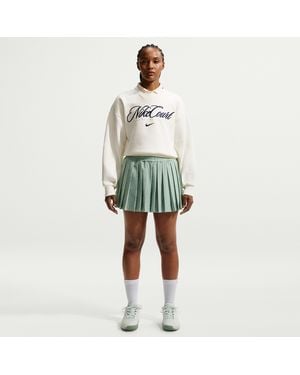 Nike Court Court Collection Dri-Fit High-Waisted Tennis Shorts - Green