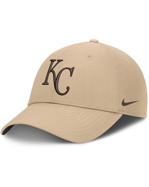 Nike Kansas City Royals Club Dri-Fit Mlb Adjustable Hat - Natural