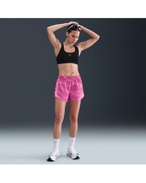 Nike Tempo Dri-Fit Mid-Rise Brief-Lined Running Shorts - Blue