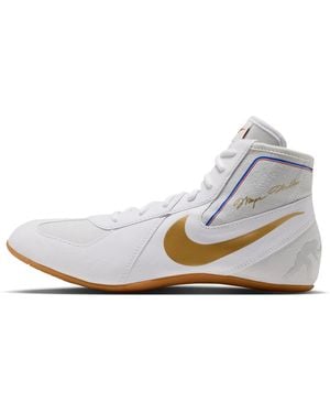 Nike Footsweep 2 Se Wrestling Shoes - White
