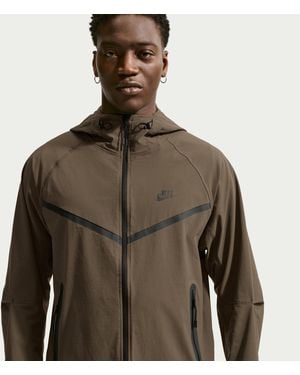 Nike Tech Dri-Fit Woven Full-Zip Windrunner Jacket - Green