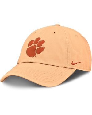 Nike Clemson Primetime Campus Club Toned College Adjustable Hat - Natural