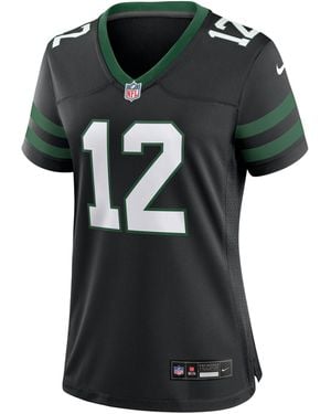 Nike Joe Namath New York Jets Nfl Game Football Jersey - Black