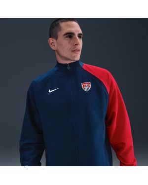 Nike Usmnt 2004 Total 90 Reissue Soccer Replica Track Jacket - Blue
