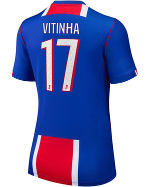 Nike Vitinha Paris Saint-Germain 2026/27 Stadium Home Dri-Fit Soccer Jersey - Blue