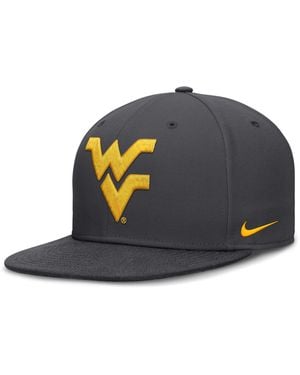 Nike West Virginia Pro Dri-Fit College Fitted Hat - Blue