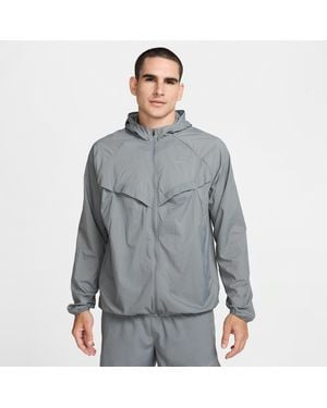 Nike Giacca Da Running Repel Uv Stride – Uomo - Grigio