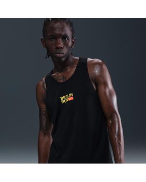 Nike Stride Dri-Fit Adv Running Tank Top - Blue