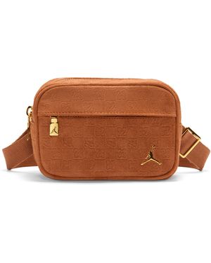 Nike Suede Monogram Camera Bag (1.5L) - Brown