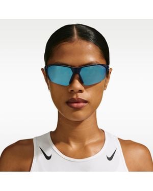 Nike Cadence Duo Mirrored Sunglasses - Blue