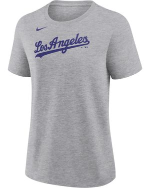 Nike Shohei Ohtani Los Angeles Dodgers Mlb T-Shirt - Gray