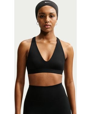 Nike Indy Light-Support Sports Bra - Black