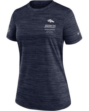 Nike New England Patriots Sideline Velocity Dri-Fit Nfl T-Shirt - Blue