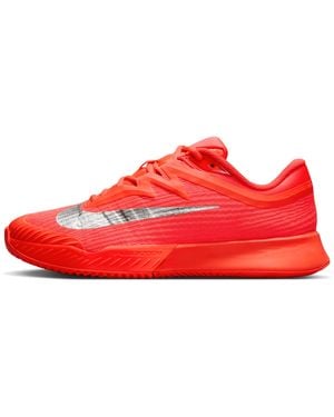 Nike Vapor Pro 3 Premium Clay Court Tennis Shoes - Red