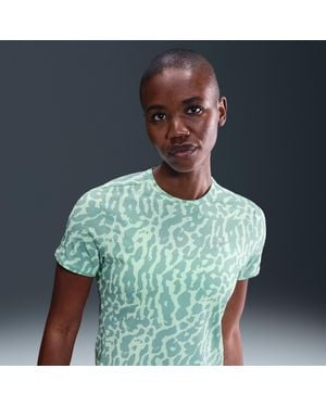 Nike Swift Dri-Fit Short-Sleeve Running Top - Blue