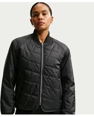 Nike Sportswear Loose Quilted Jacket - Black