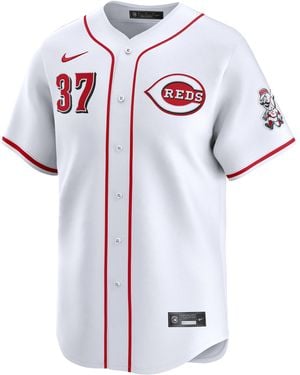 Nike Tyler Stephenson Cincinnati Reds Dri-Fit Adv Mlb Limited Jersey - Blue
