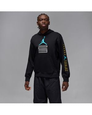 Nike Aj11 Gamma Fleece Pullover Hoodie - Black