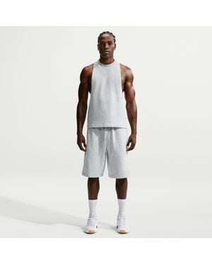 Nike N.A.C. Dri-Fit Fleece Training Shorts - White