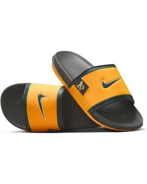 Nike Offcourt (Oakland A's) Offcourt Slides - Yellow