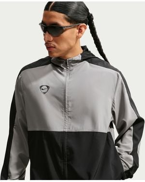 Nike Strike Dri-Fit Soccer Woven Track Jacket - Gray
