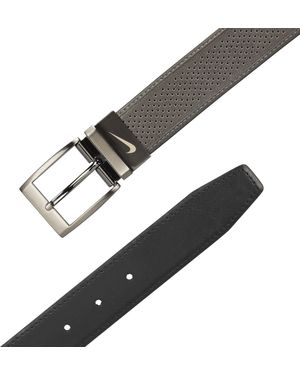 nike perforated reversible belt