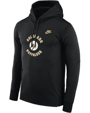 Nike Colorado Buffaloes Football Therma-Fit College Hoodie - Black