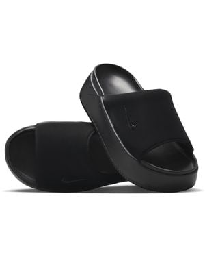 Nike Calm Elevation Slides - Black