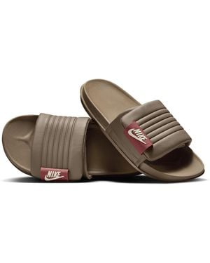 Nike Offcourt Adjust Slides - Brown