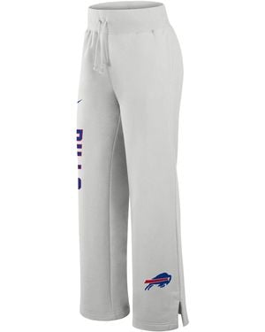 Nike Buffalo Bills Primetime Phoenix Wide-Leg Nfl Sweatpants - Gray