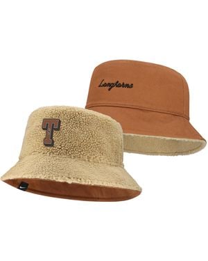 Nike Texas Campus Prep Script Reversible College Bucket Hat - Brown