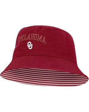 Nike Oklahoma Primetime Apex Jordan Brand College Bucket Hat - Red
